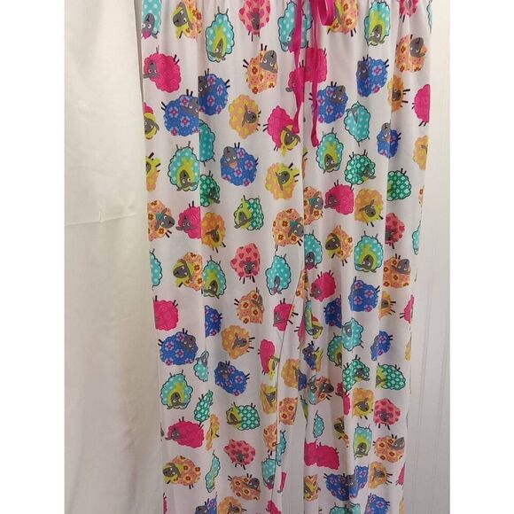Good night kiss, counting sheep, pajama bottoms. Size large - Picture 3 of 6